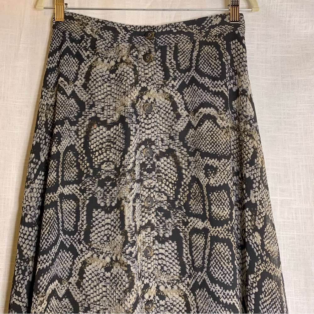 Massimo Dutti Python Skirt - image 2